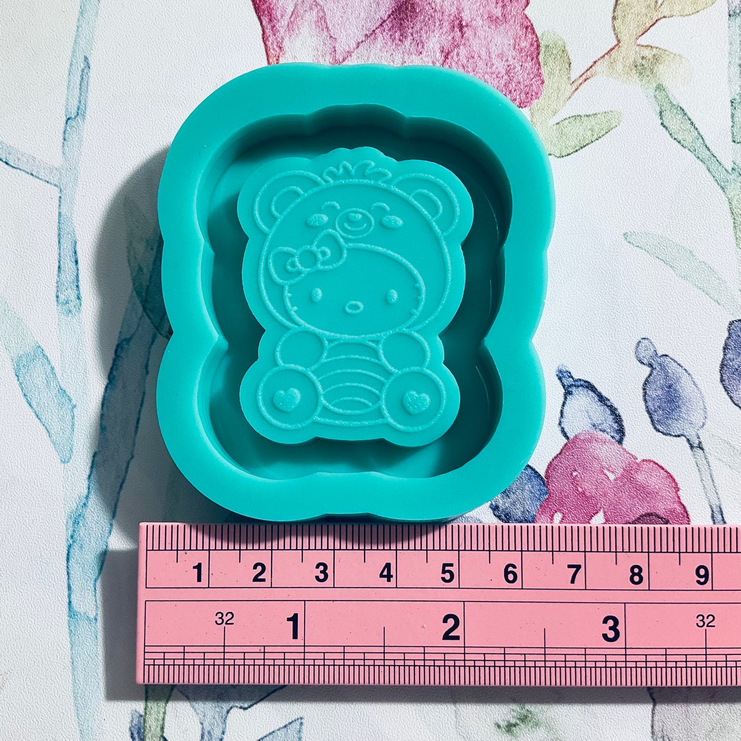 Kitty in Bear Costume Mold