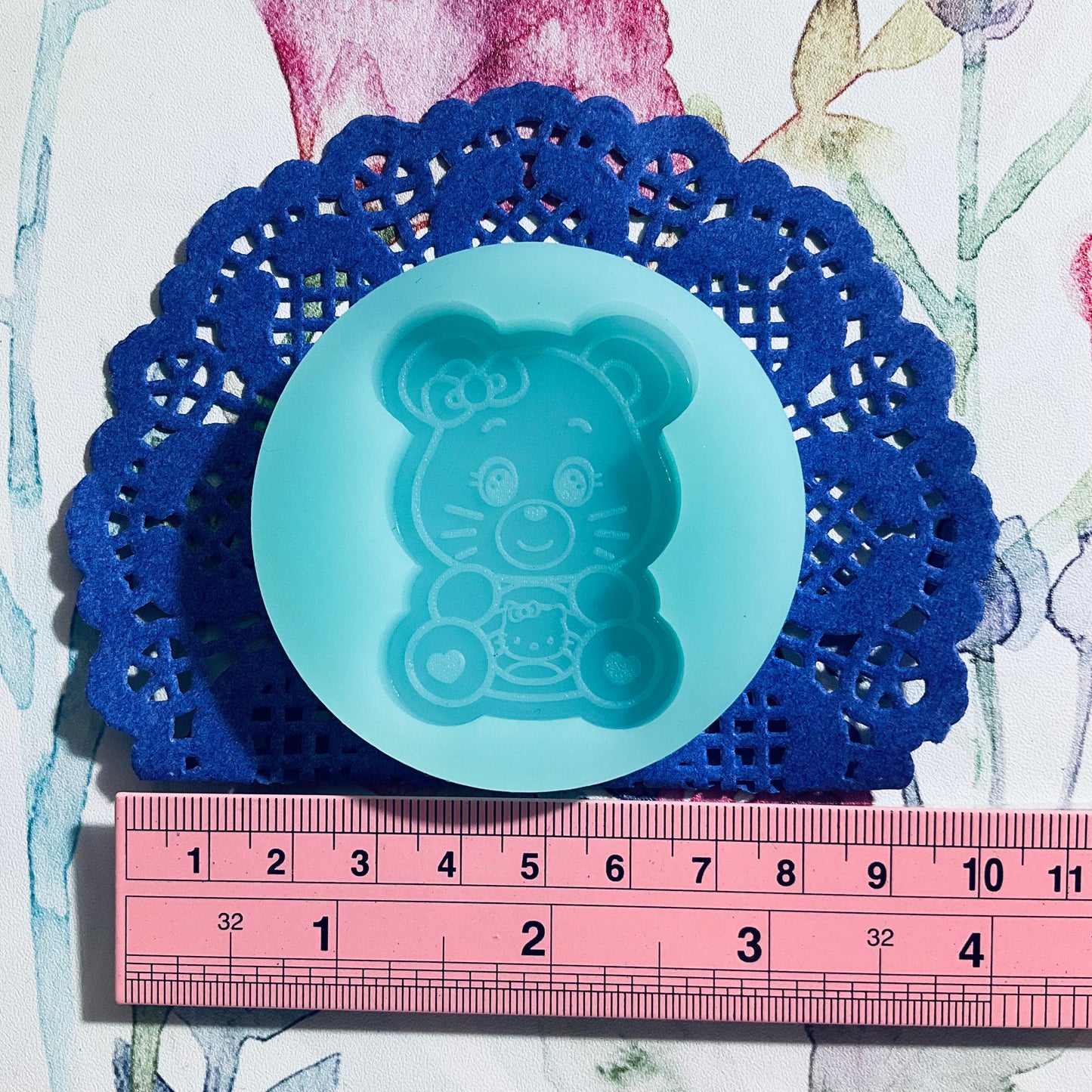 Bear in Kitty Costume Mold