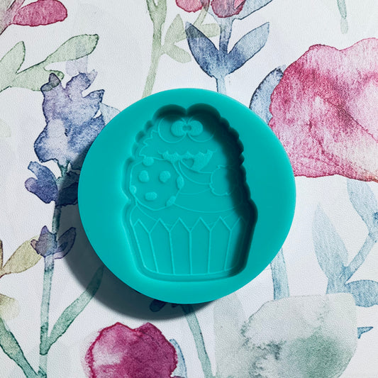 Cookie Monster Cupcake Mold