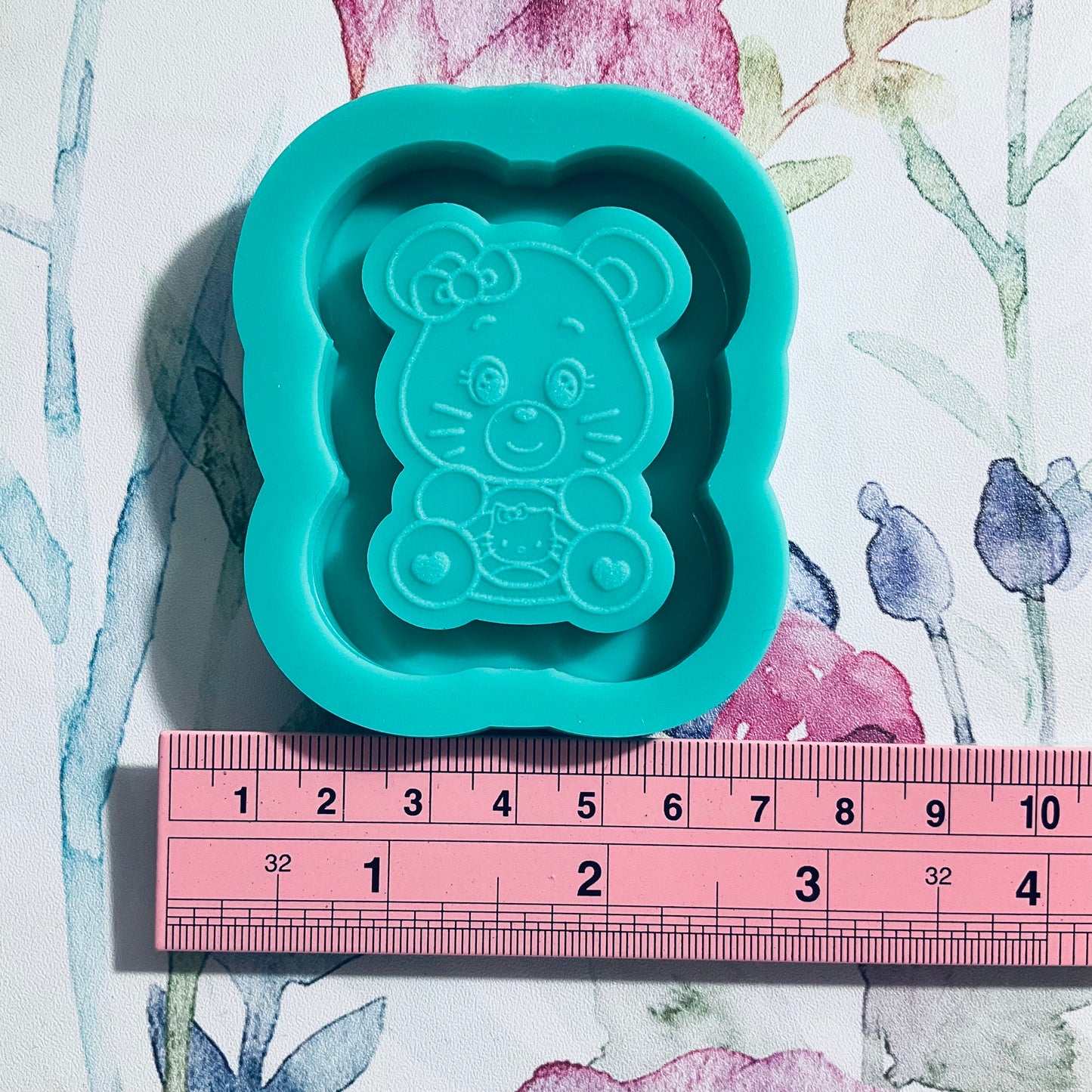 Bear in Kitty Costume Mold