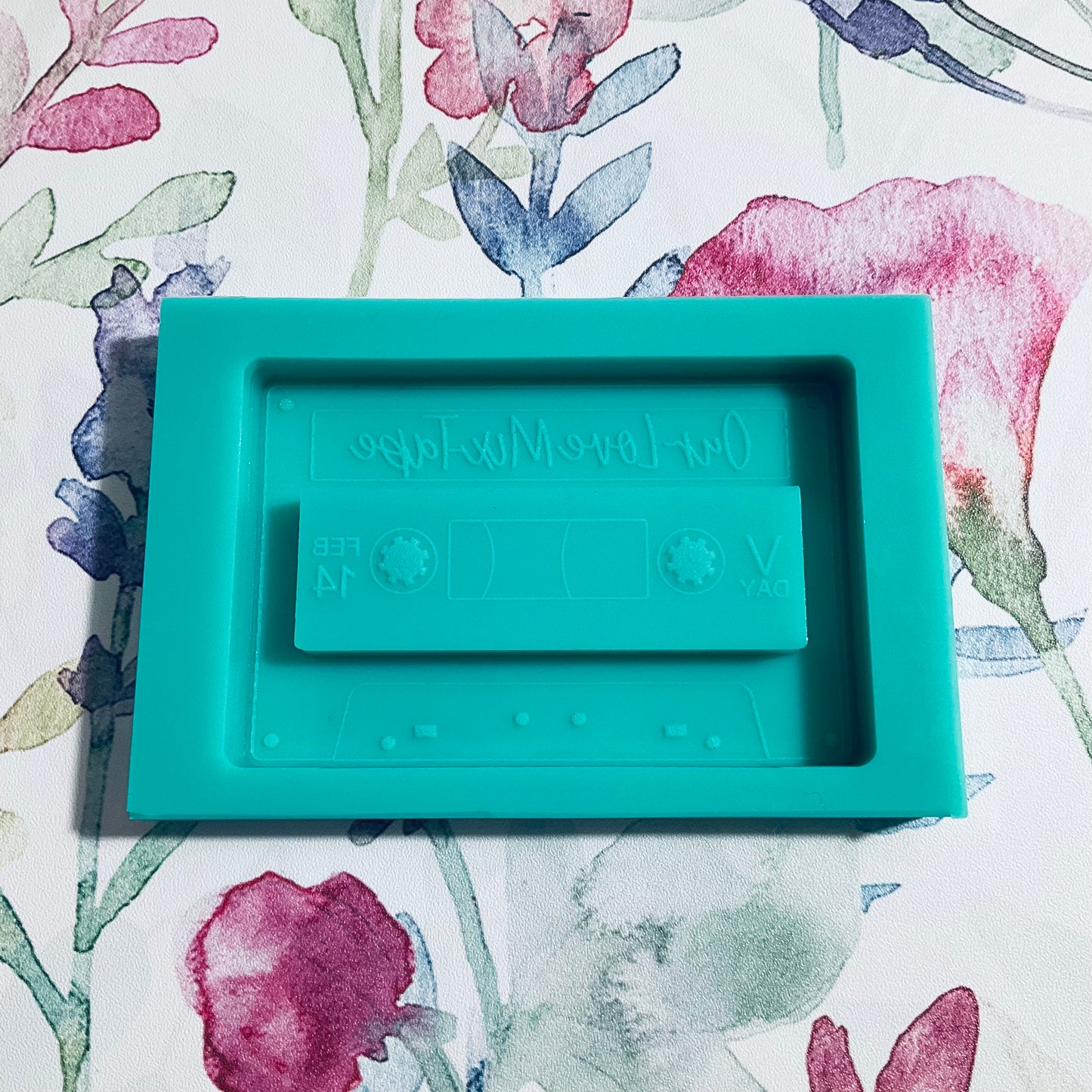 Valentine’s Day Mix Tape Shaker Mold