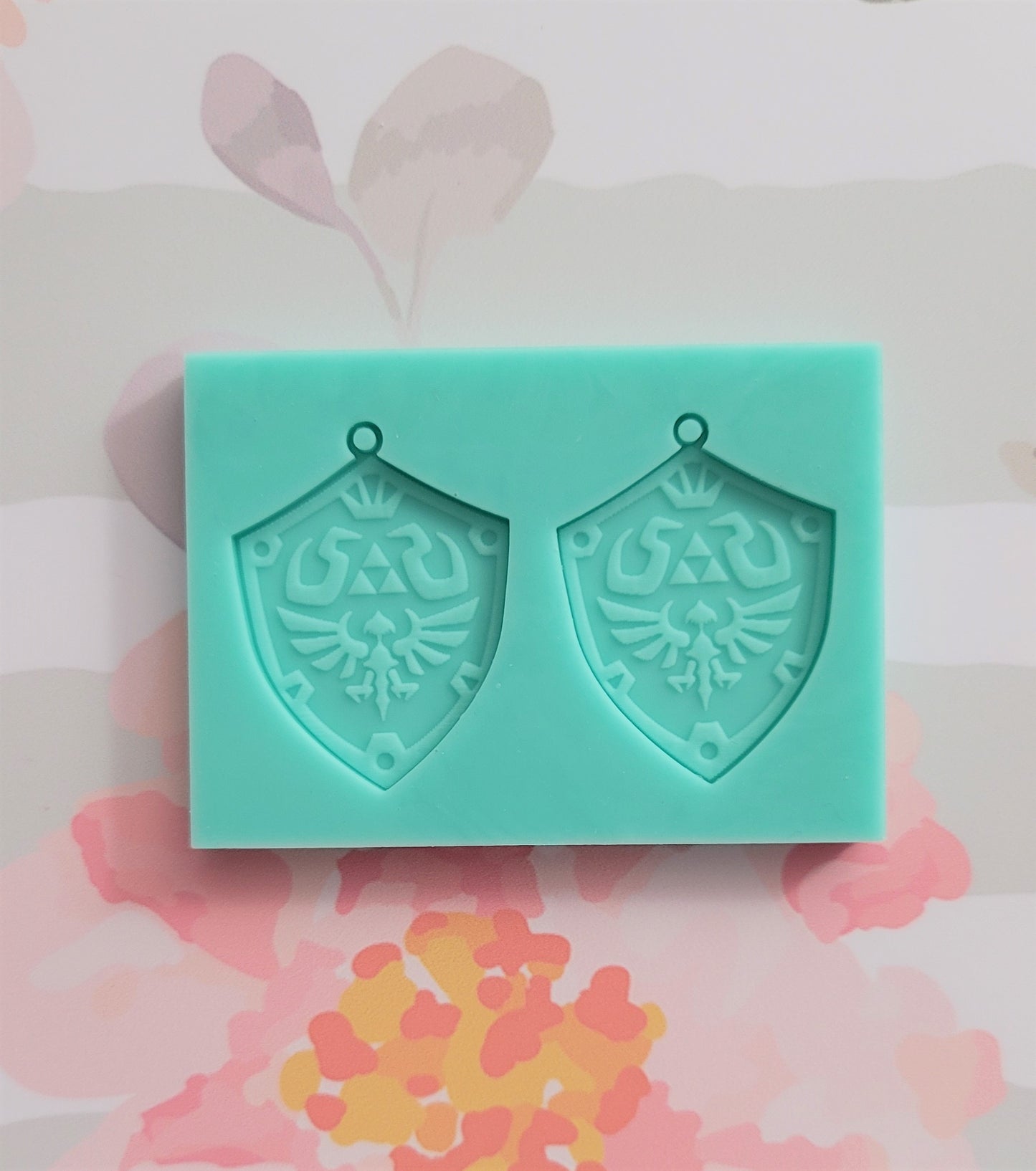 Shield Earrings Mold