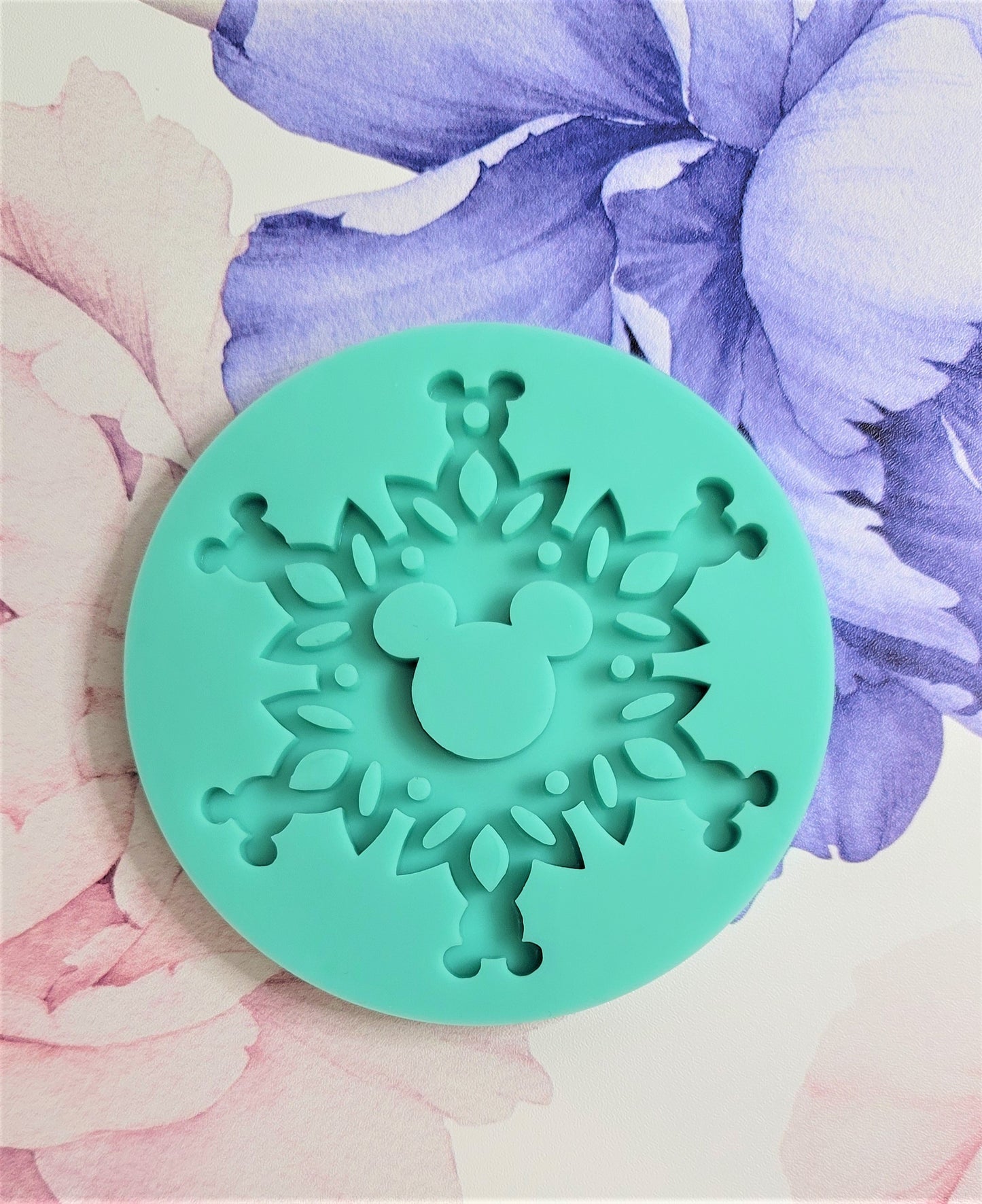 Mouse Snowflake Ornament mold