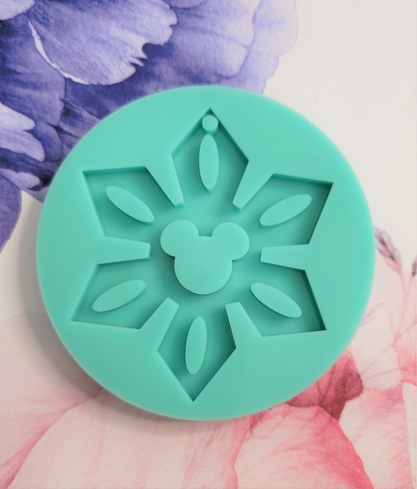 Mouse Snowflake Ornament Mold