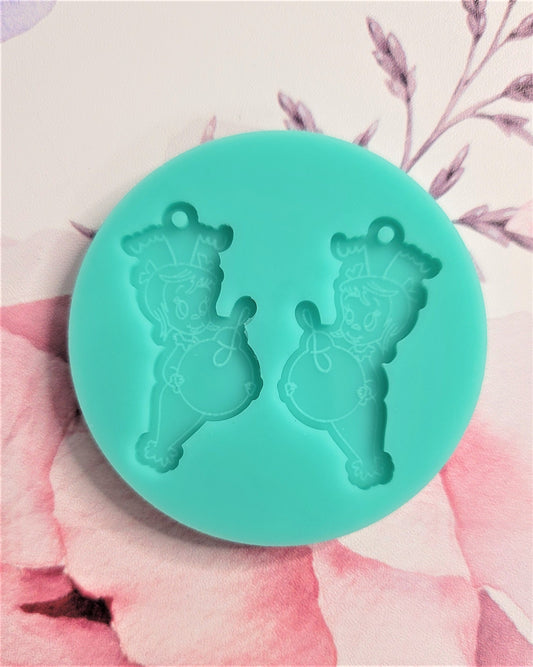 Cindy Lou Earrings Mold