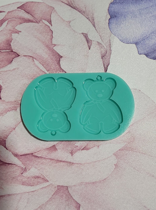 Beanie Bear Earrings Mold