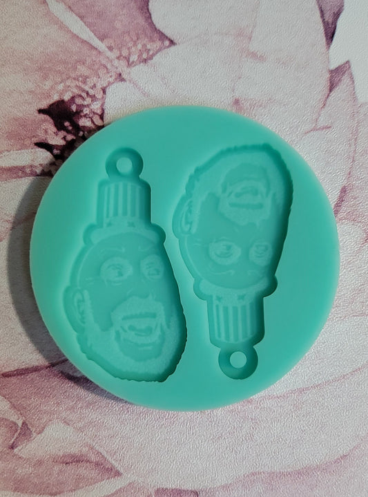 Captain Spaulding Earrings Mold