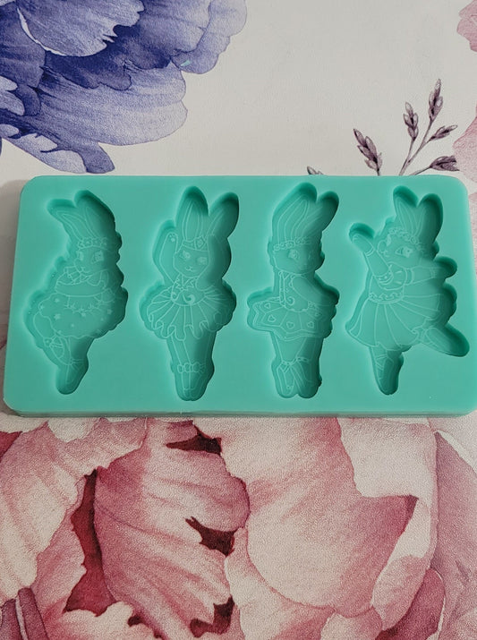 90's Ballerina Bunny Molds