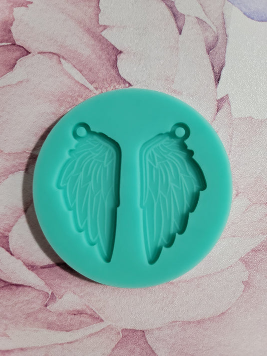 Angle Wings Earrings Mold