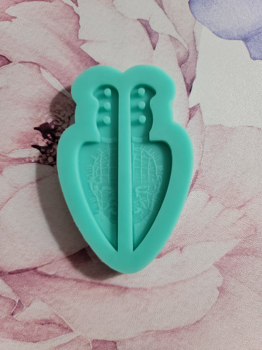 Pinhead Knife Earring Mold