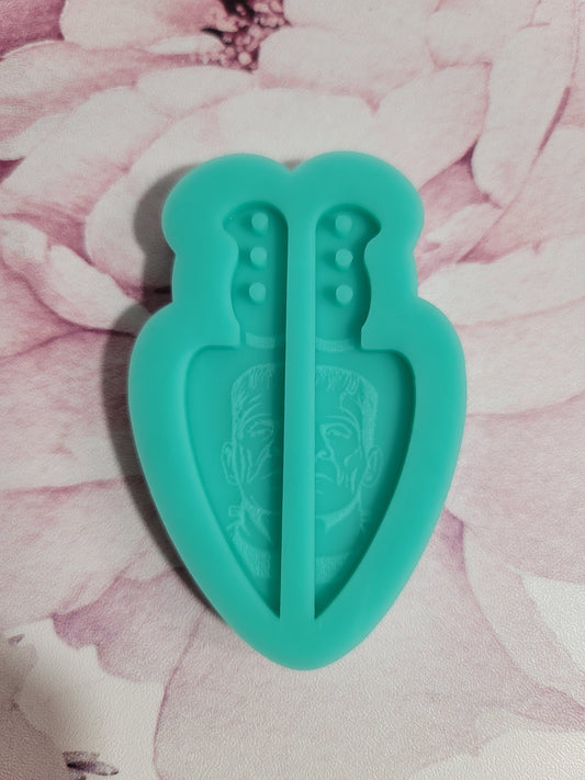 Frankenstein knife Earring Mold