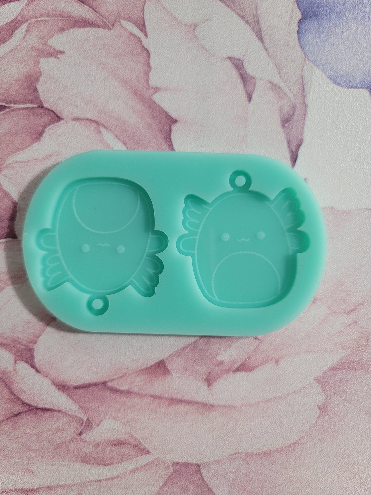 Axolotl Squish Earrings Mold