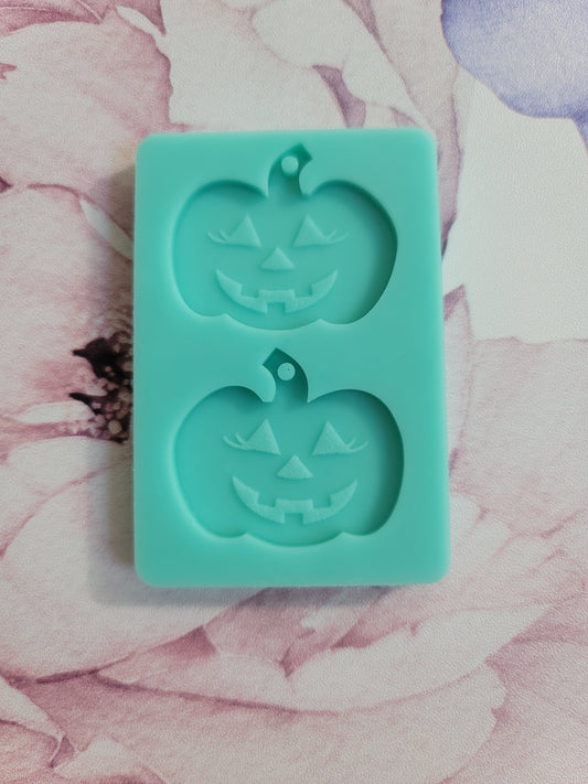 Cute Pumpkin Earrings Resin Mold