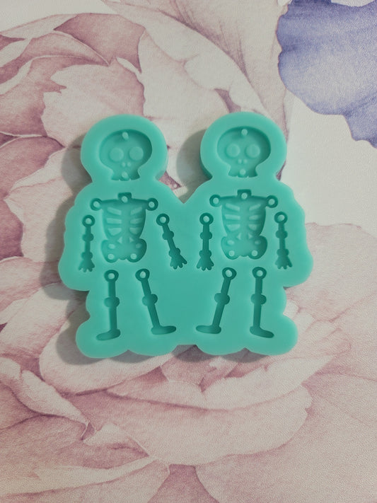 Skeleton Dangle Earring Mold