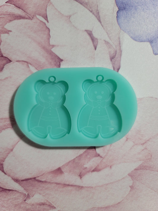 Vampire Teddy Earring Mold