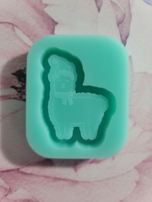 Christmas Llama Resin Mold