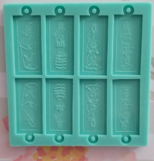 Haunted mansion earrings Mold