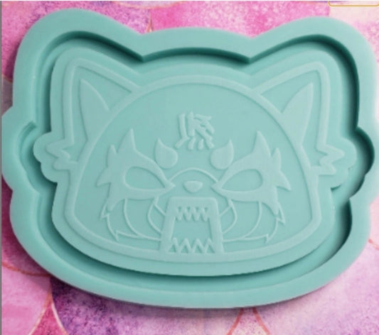 Rage Panda Trinket Tray Mold