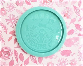 Merry and Bright Starbucks mold