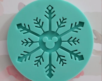 Mouse Snowflake Ornament Mold