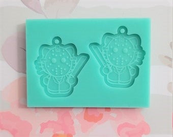 Jason kitty earrings mold