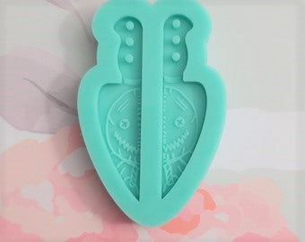 Sam Horror Knife Earring Mold