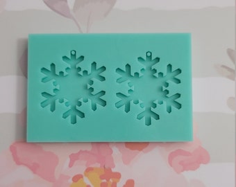 Snowflake Earrings Mold