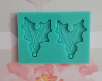 Holly Earring Mold