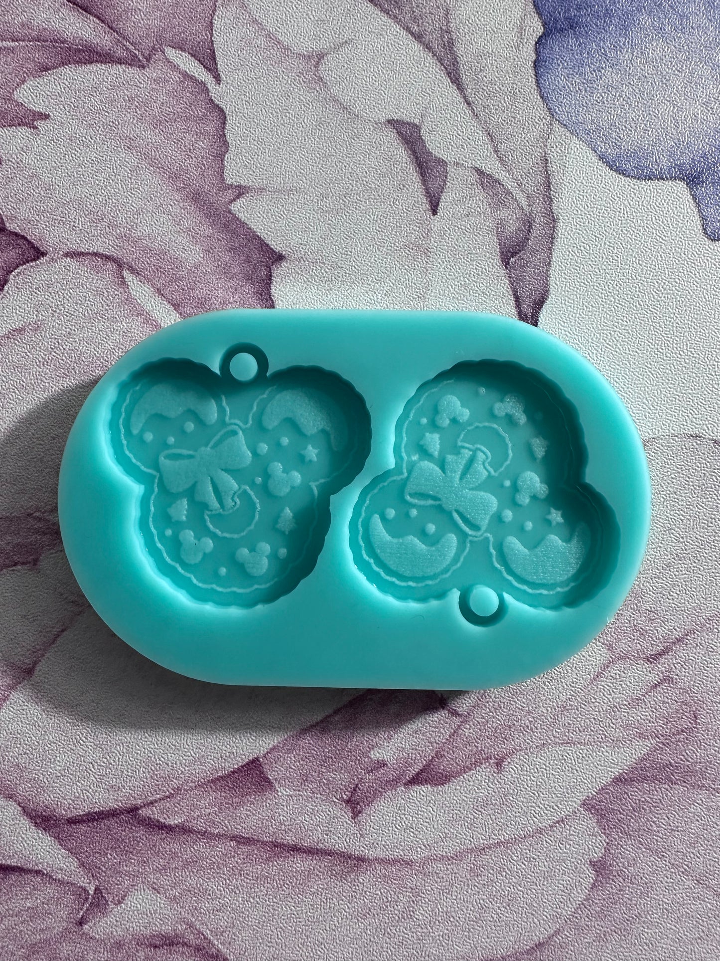 Mouse Wreath Earrings Mold