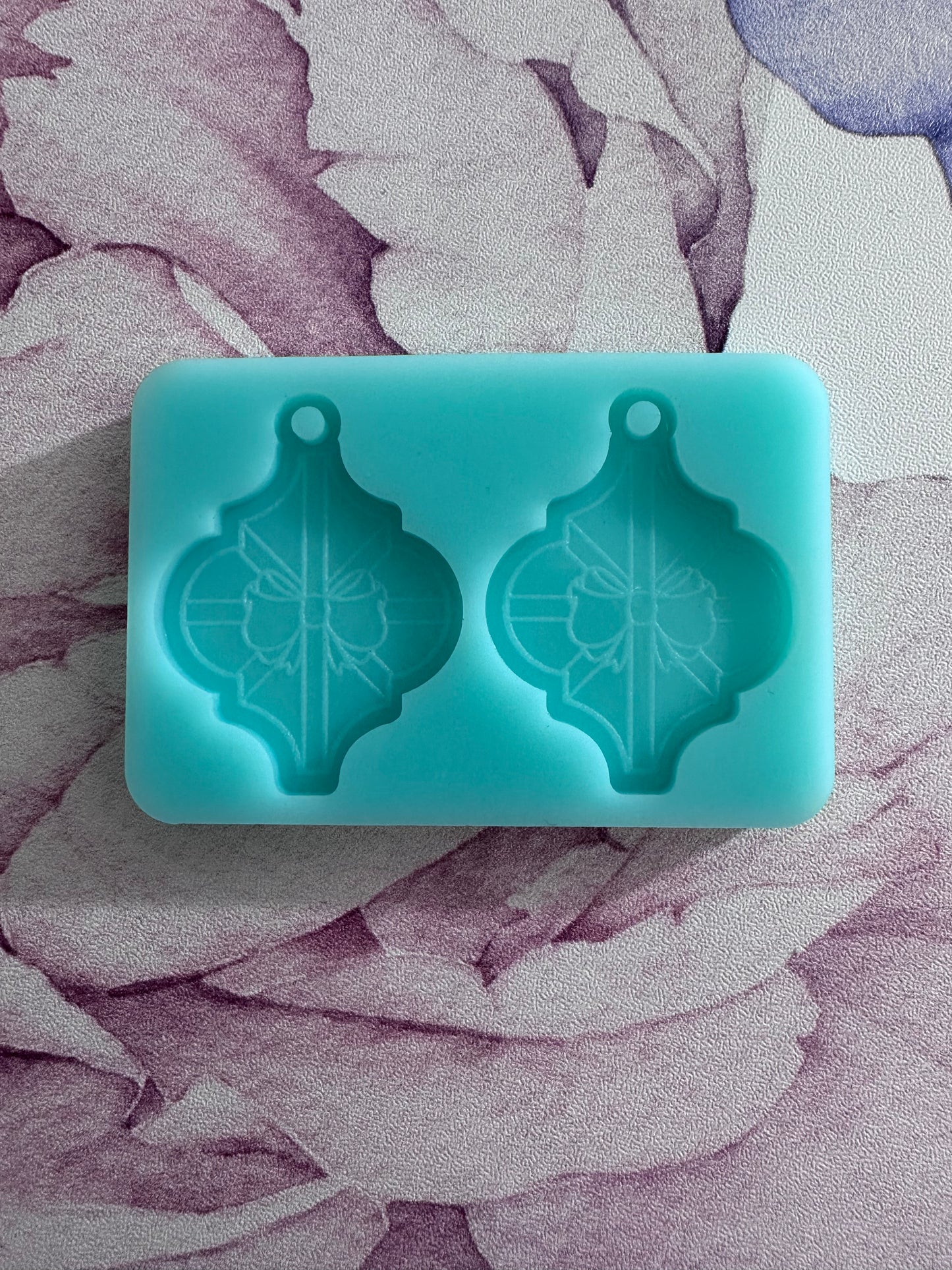 Present Ornament Earring Mold