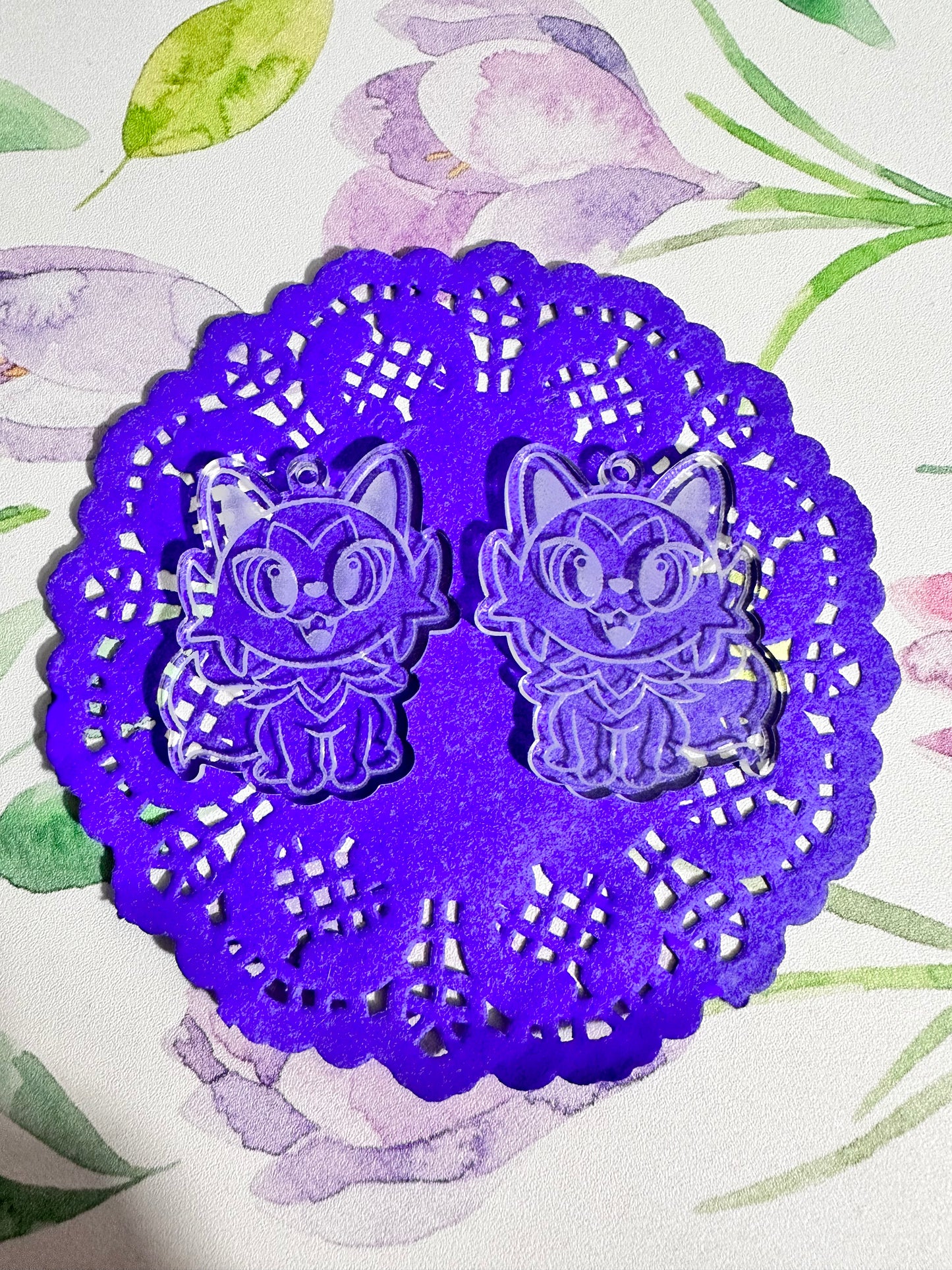 Exclusive Pokémon Cat Earrings Mold