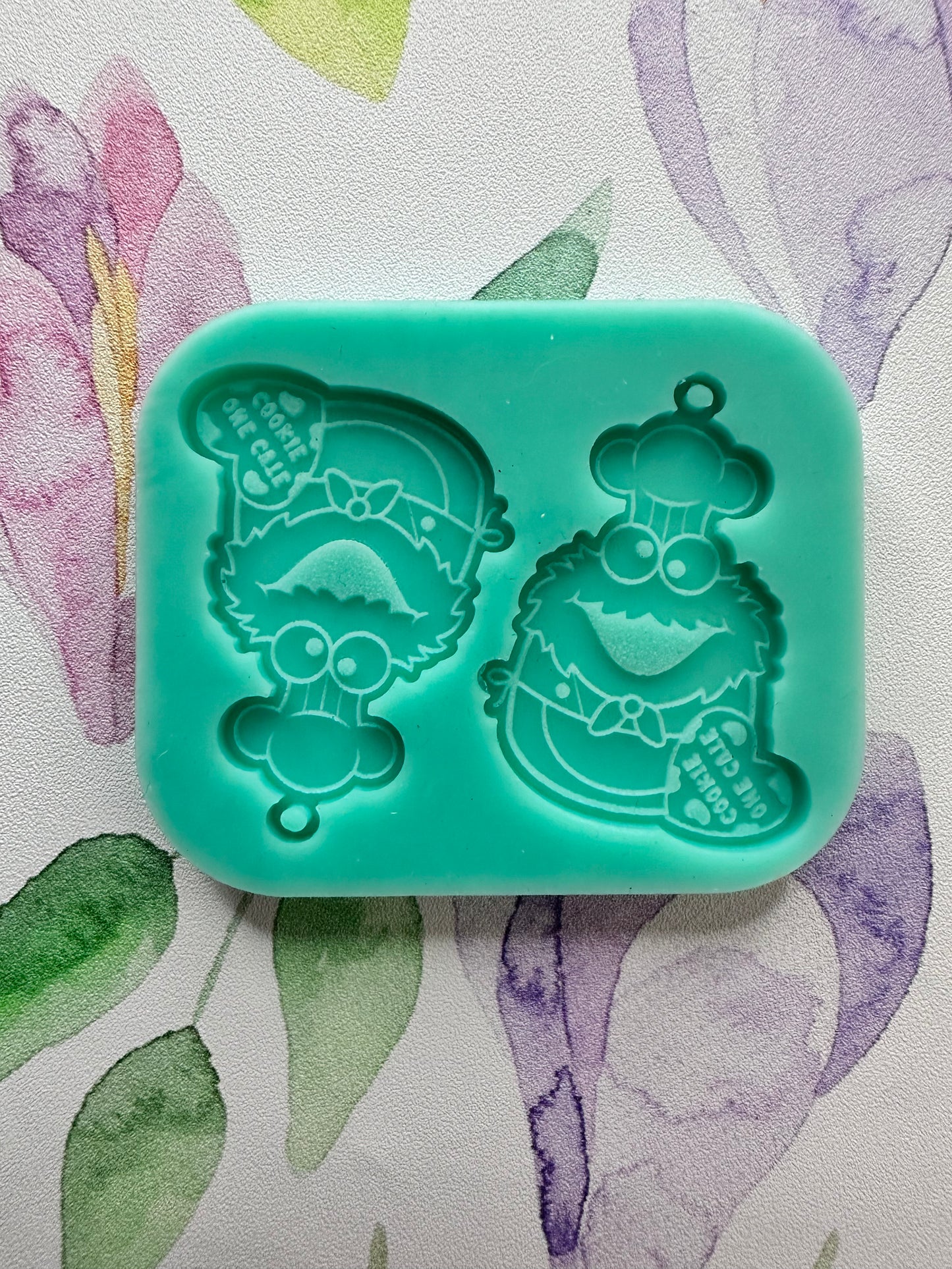 Exclusive Cookie Monster Earrings Mold